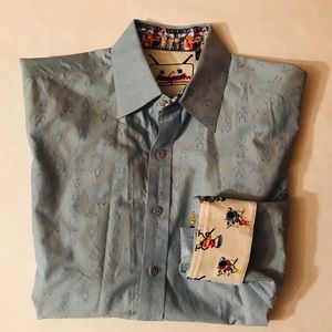 Robert Graham Keep Smiling Shirt Lg